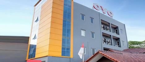 Façade de l’hébergement