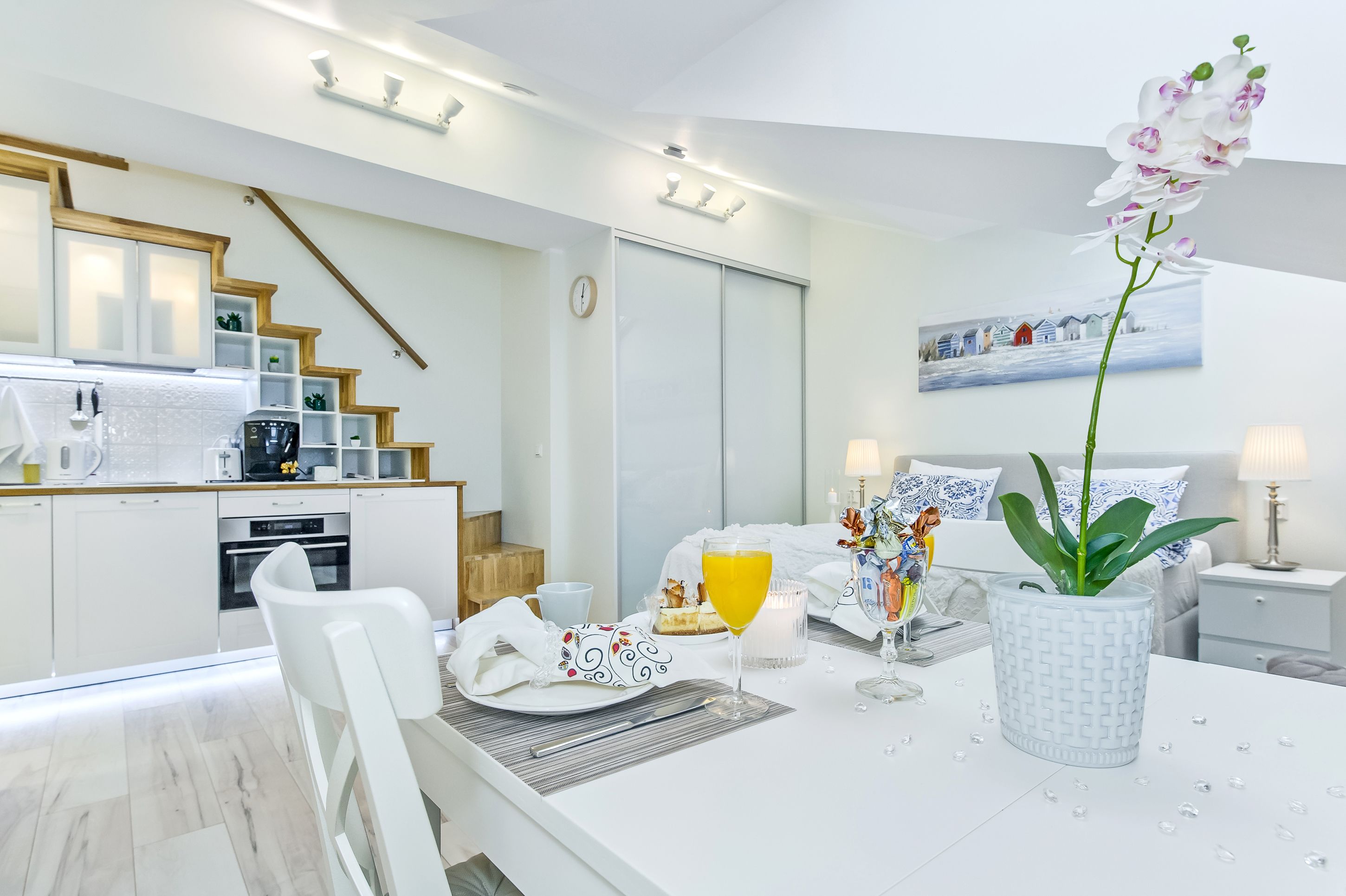 Loft design (E) | Vista do quarto