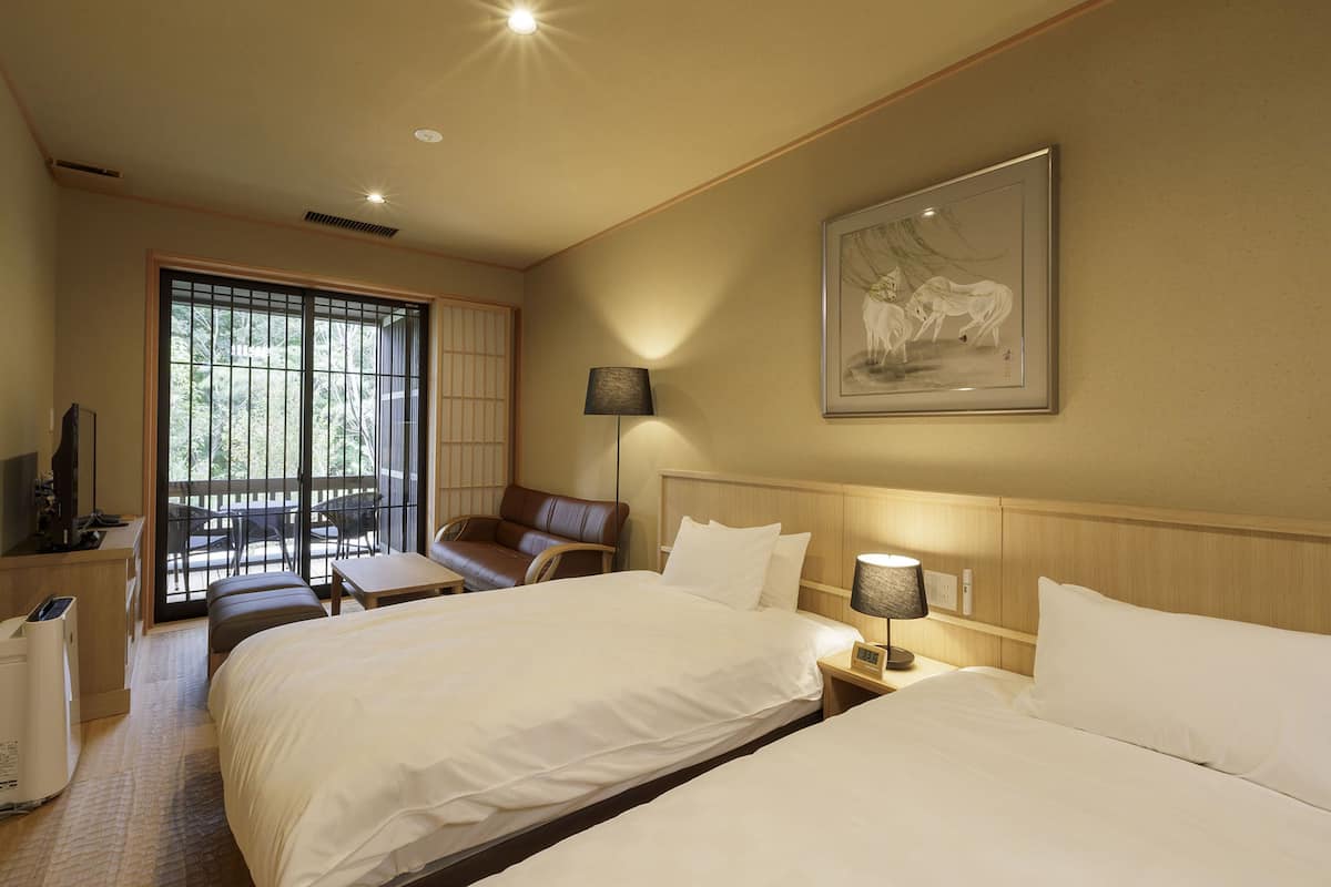 Superior Japanese Western Style Room A | In-room safe, desk, laptop workspace, iron/ironing board