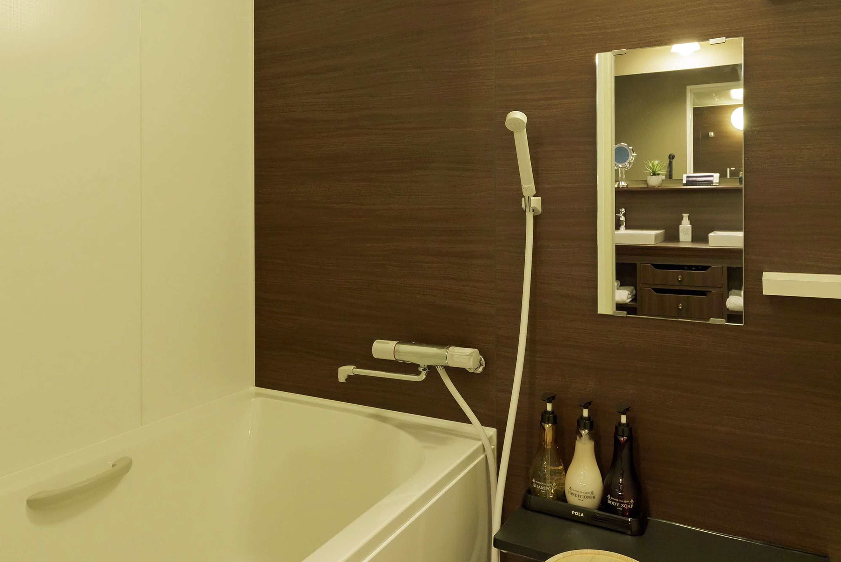 japanese style deluxe room | bathroom | free toiletries, hair dryer, slippers, electronic bidet
