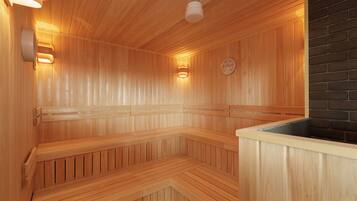 Sauna, 1 treatment room