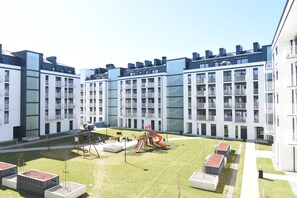 Fassade der Unterkunft