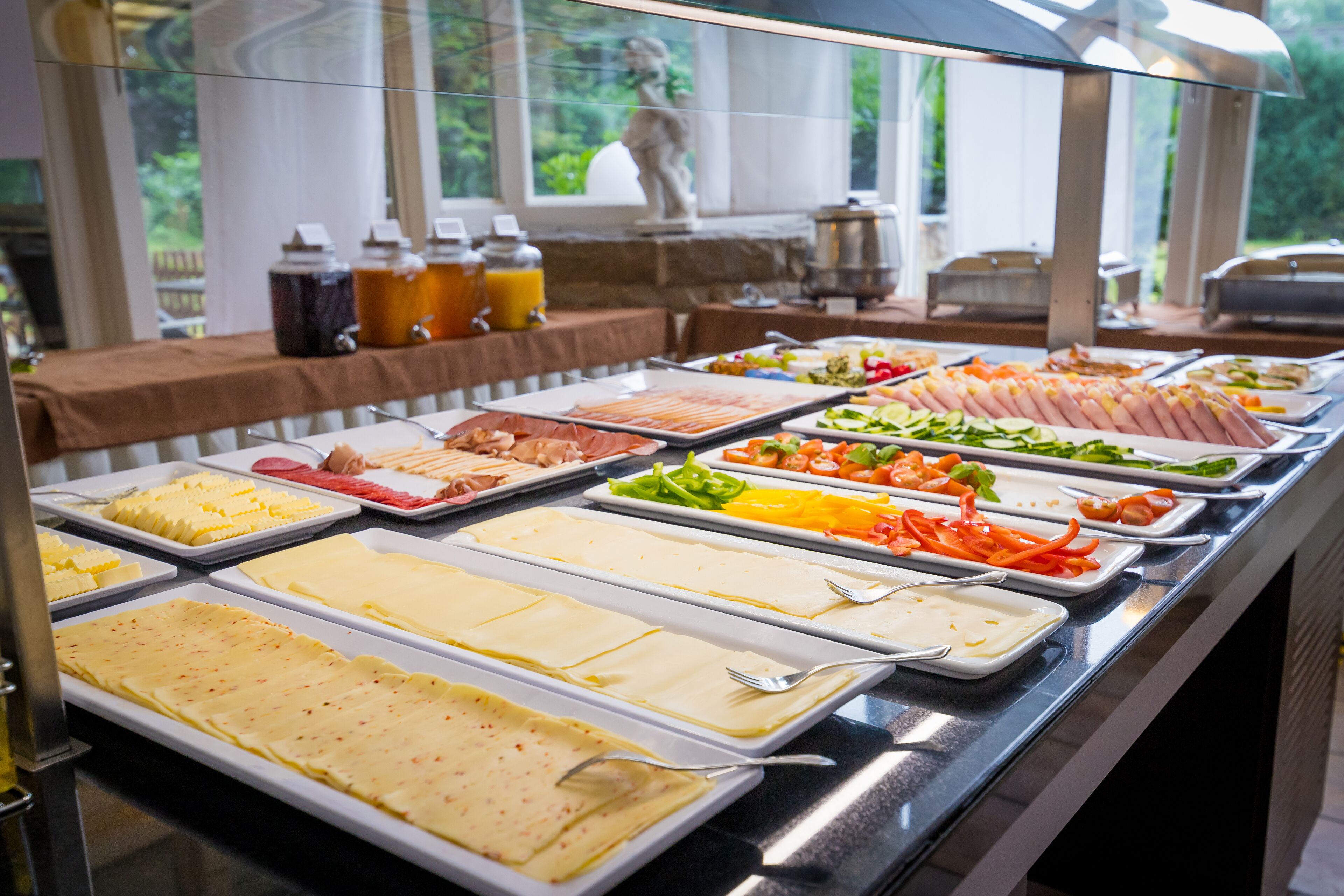 daily buffet breakfast (eur 10.50 per person)