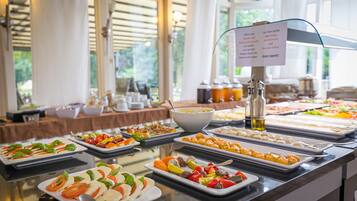 Daily buffet breakfast (EUR 10.50 per person)