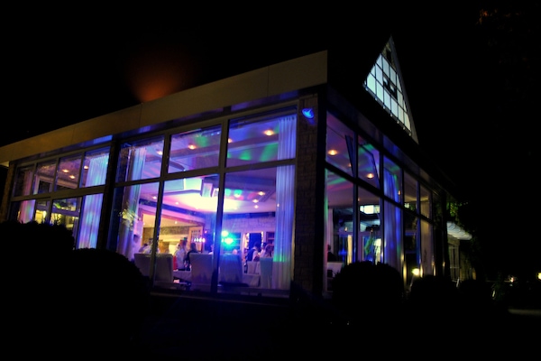 Front of property – evening/night