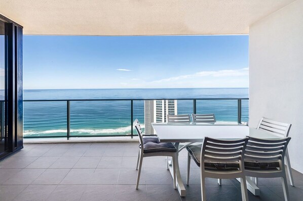 Two Bedroom Skyline Ocean King Suite | Balcony view