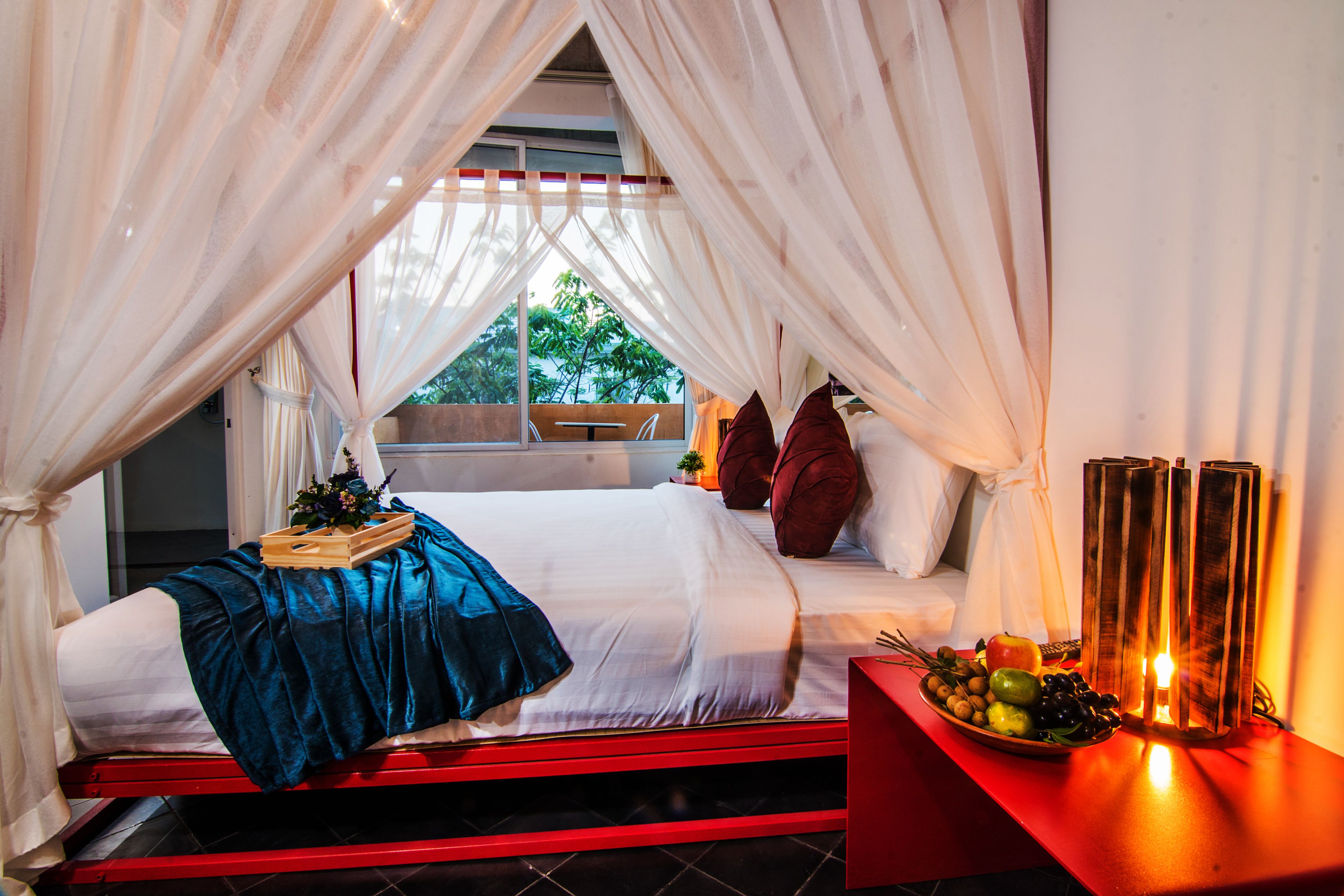 standard double room, 1 bedroom, city view | view from room