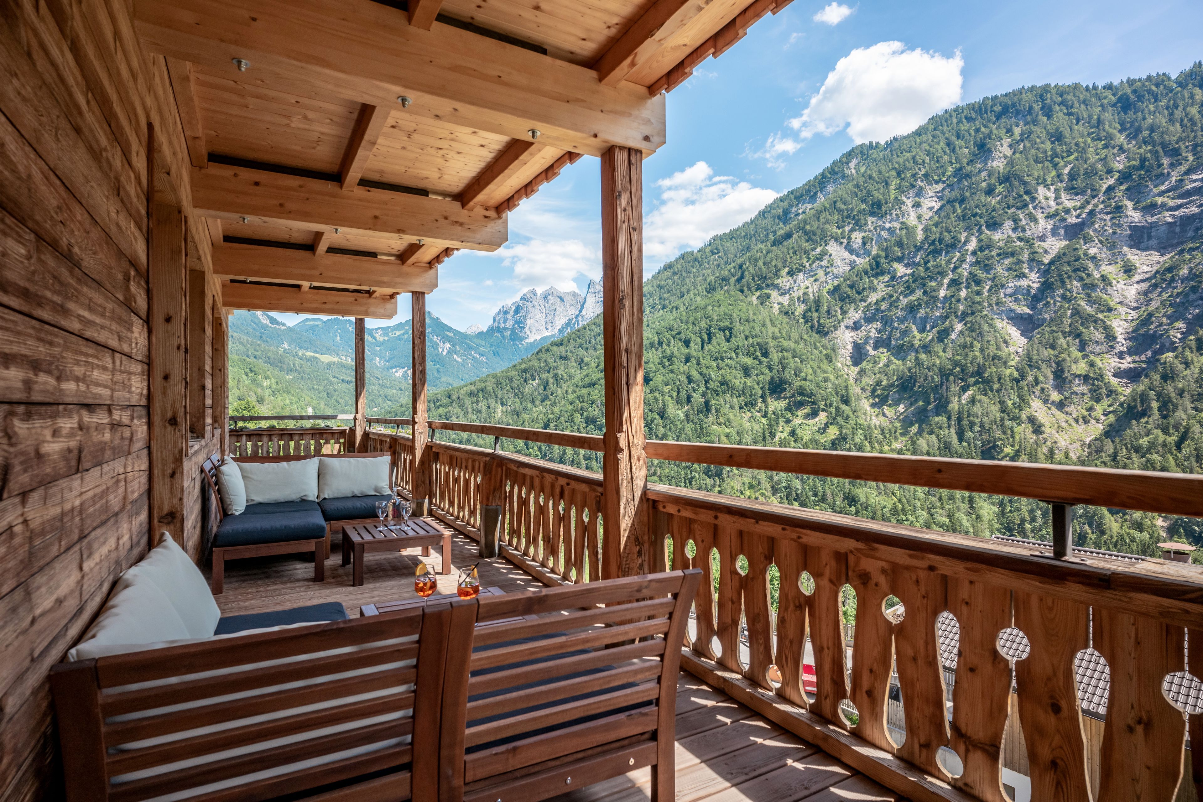 panoramic double room, balcony, mountain view | balcony view