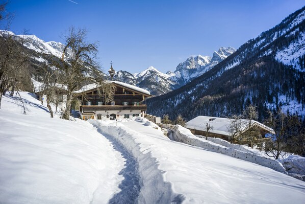 Fassade der Unterkunft