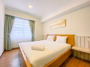 Apartment, 2 Schlafzimmer | 2 Schlafzimmer, kostenloses WLAN, Bettwäsche