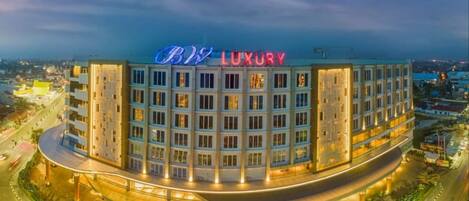 Fassade der Unterkunft