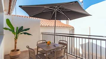 Dúplex, 2 habitaciones, terraza | Terraza o patio