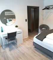 Deluxe Double Room, Private Bathroom | 1 bedroom, blackout drapes, soundproofing, free cribs/infant beds