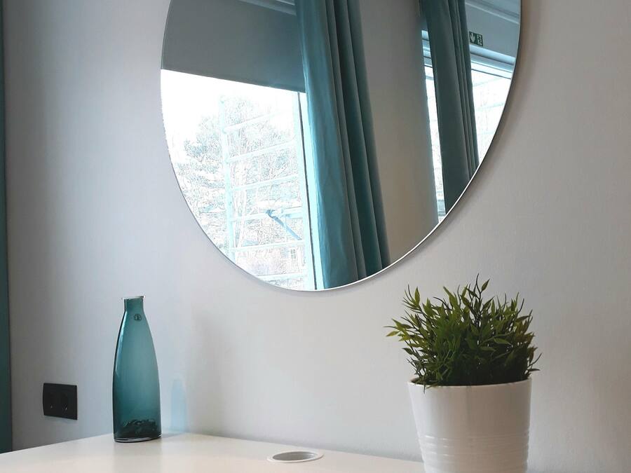 Blackout curtains, soundproofing, free cots/infant beds, free WiFi