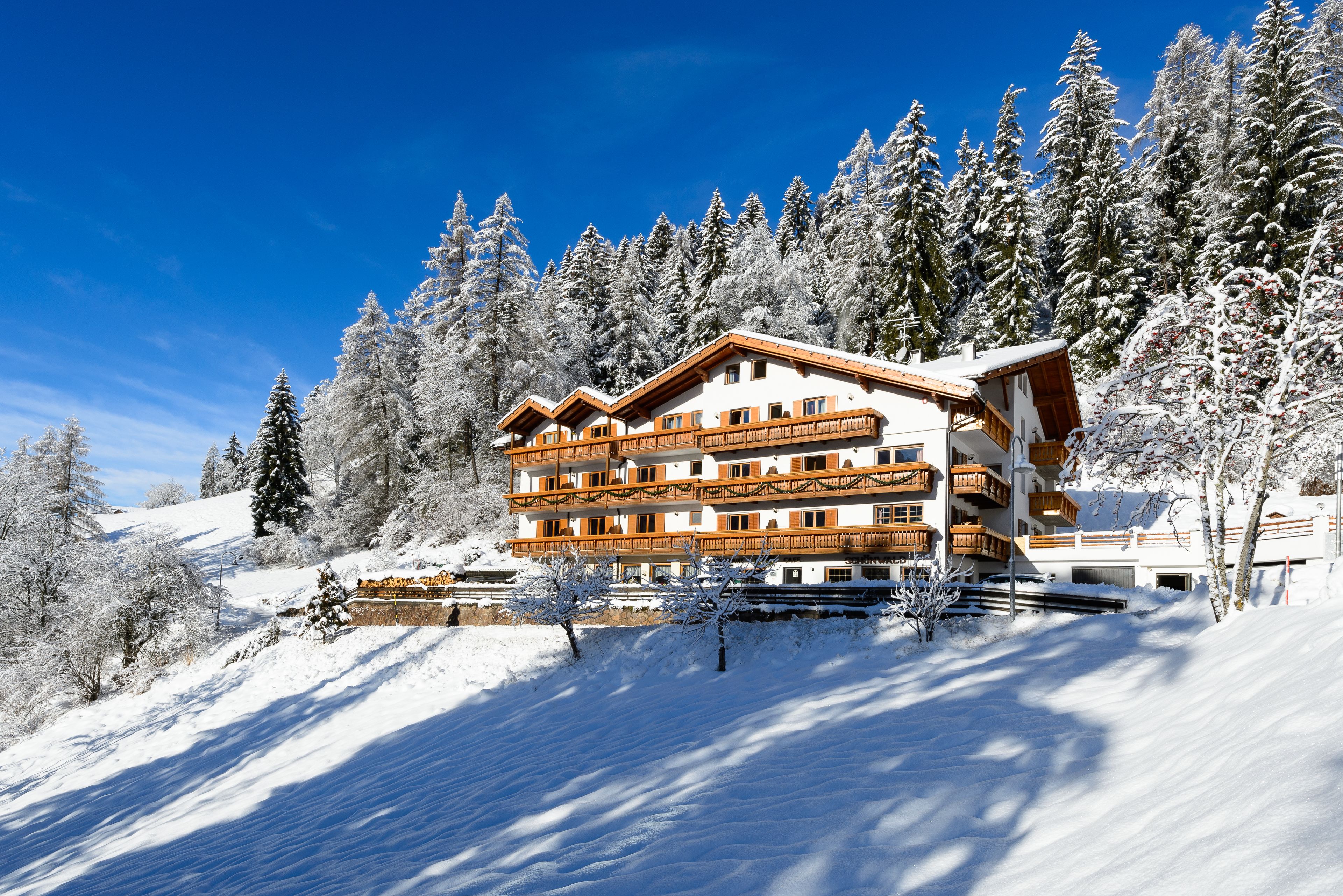 Façade de l’hébergement