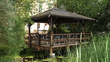 Udsigt fra overnatningsstedet