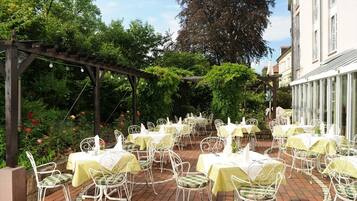 Blick von der Unterkunft