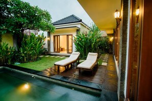 Villa, 3 Bedrooms (Villa Vidya) | Terrace/patio - Villa Raka (Seminyak)