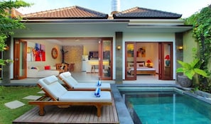 Vila, 3 quartos (Villa Vidya) | Terraço/pátio