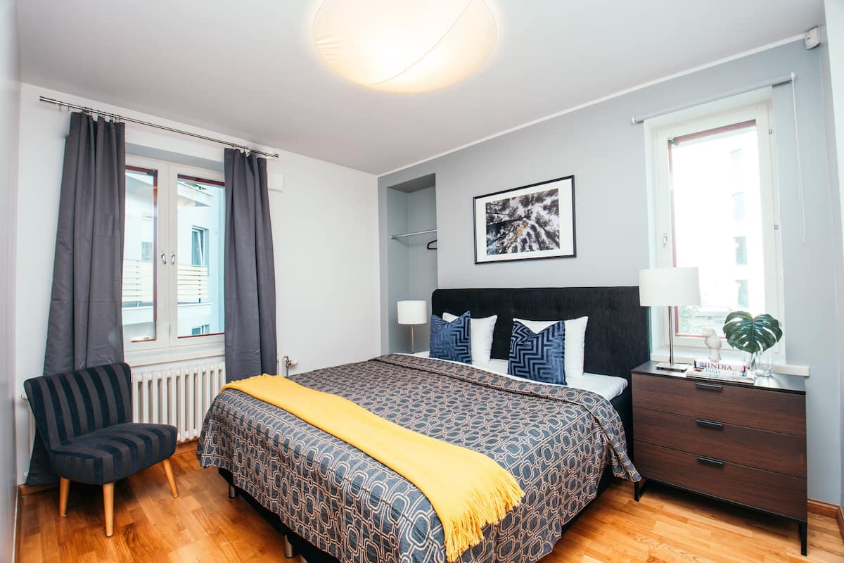 2 slaapkamers, individueel gedecoreerd, individueel gemeubileerd