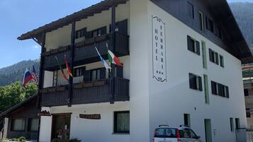 Fassade der Unterkunft