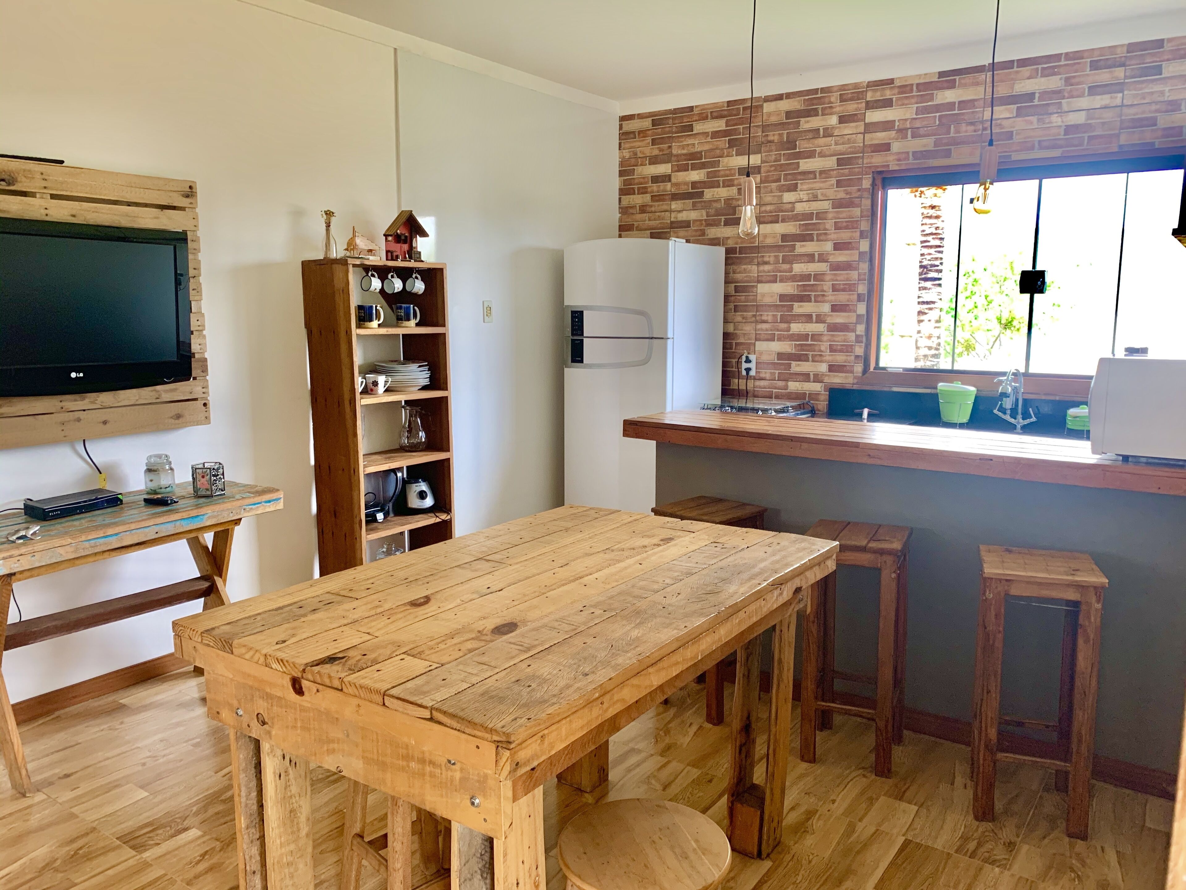 Casa de campo básico | Opções para refeição no quarto