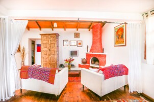 Flat-screen TV, DVD player