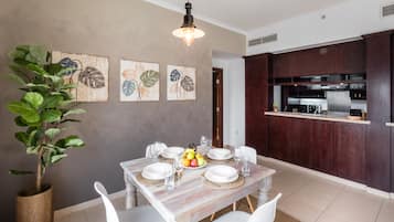 Opções para refeição no quarto