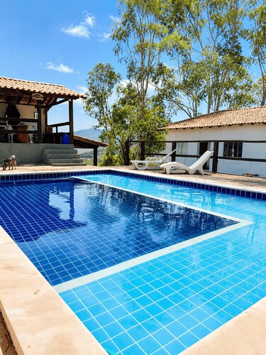  Paz e Tranquilidade - Casa para 20 pessoas com 7 quarto