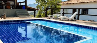 Paz e Tranquilidade - Casa para 20 pessoas com 7 quarto