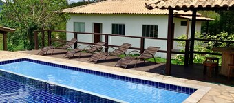 Paz e Tranquilidade - Casa para 15 pessoas com 5 quartos