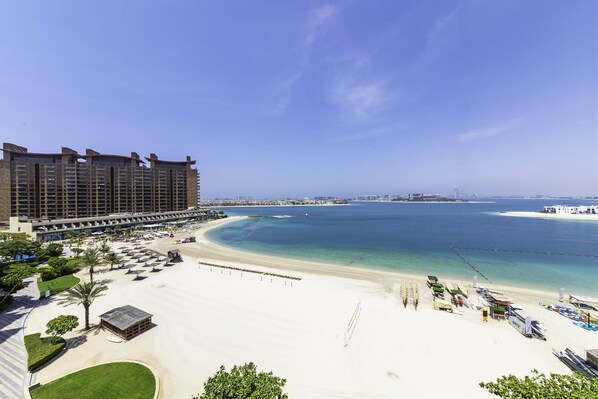 Apartment, 2 Bedrooms, Beach View | View from room - Maison Privee - Beach Access Apt w/ Burj & Sea Views on The Palm (Dubai)
