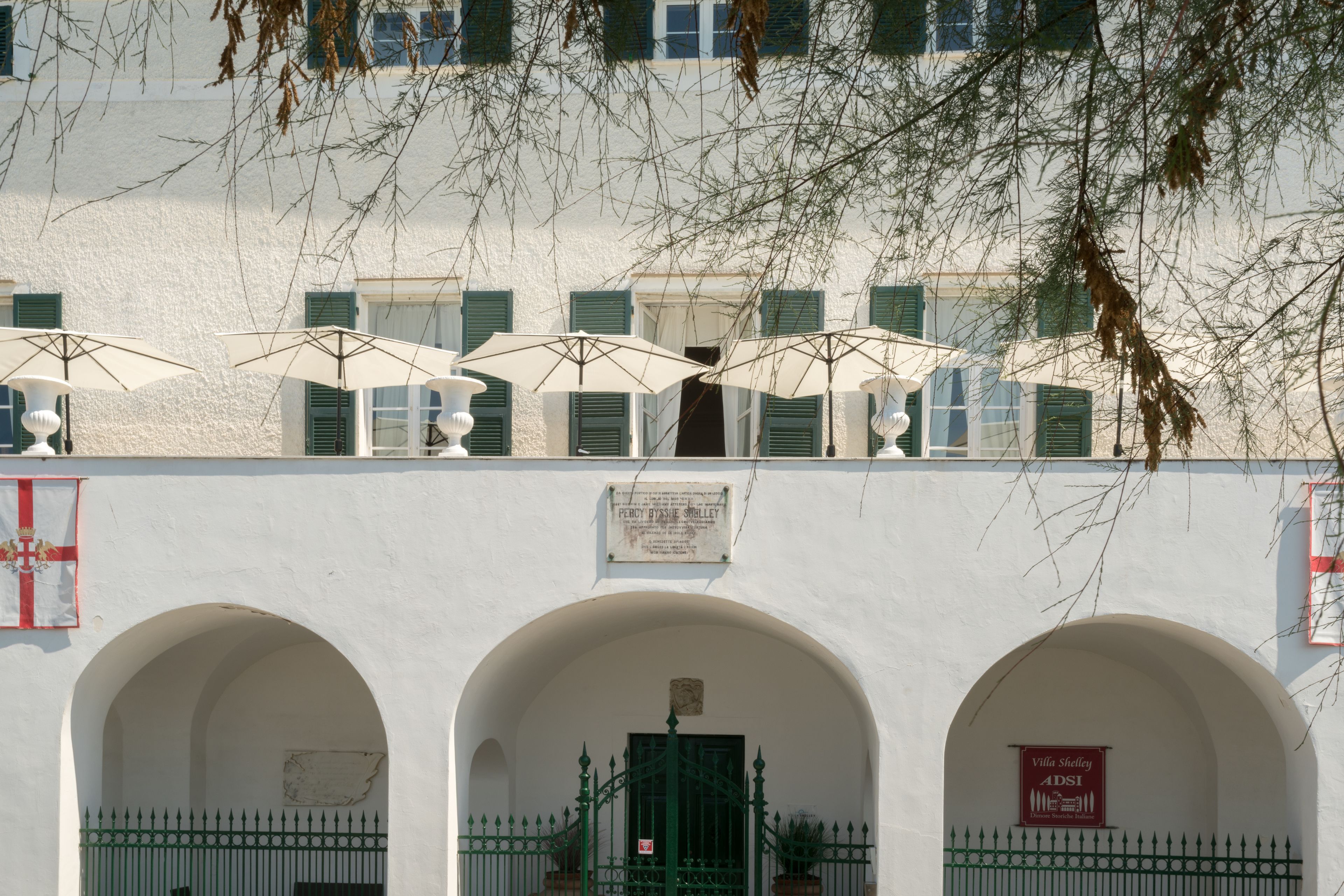 Façade de l’hébergement