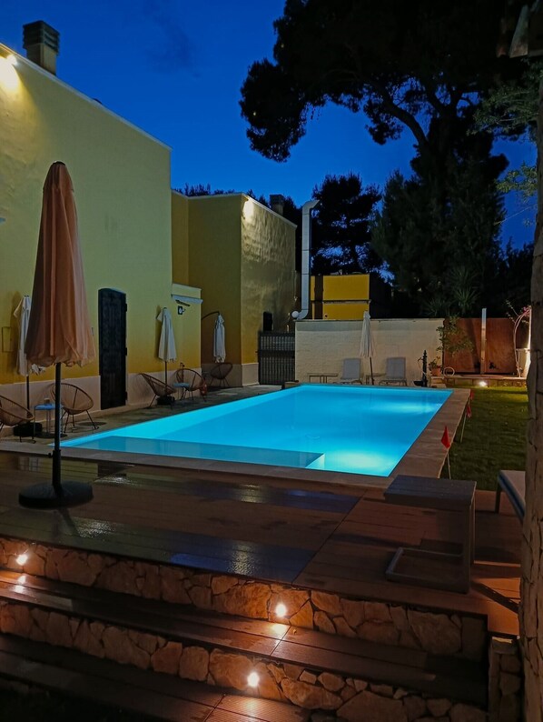 Seasonal outdoor pool