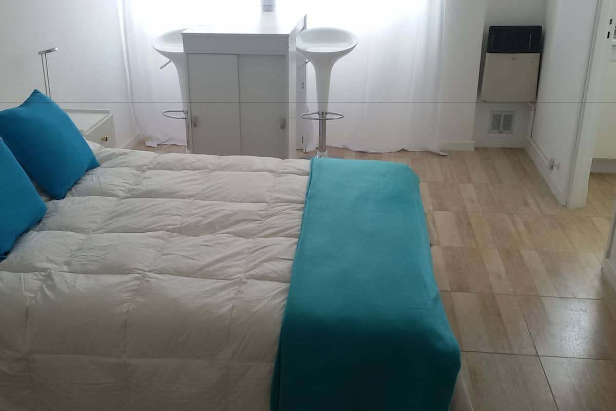 Standard-Apartment, 1 Doppelbett, Küche | Essbereich im Zimmer