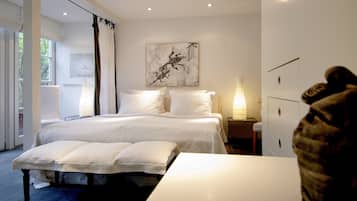 Suíte grand | Roupas de cama premium, edredons de pluma, quartos à prova de som
