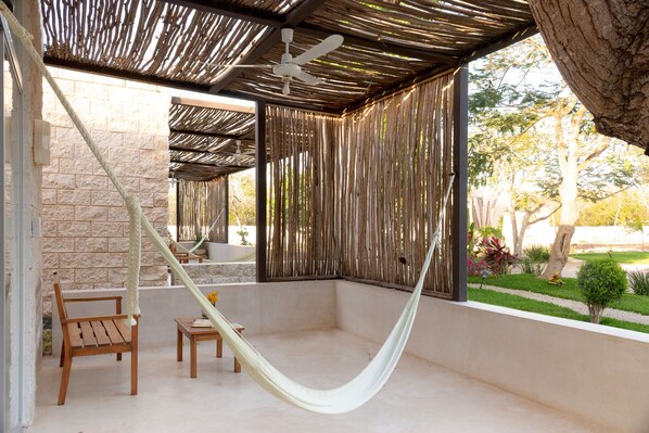 Superior Room, 1 King Bed | Terrace/patio - Hotel Boutique Casa de Campo Conkal - Mérida (Conkal)