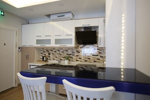 Family Apartment, 1 King Bed with Sofa bed | Private kitchen