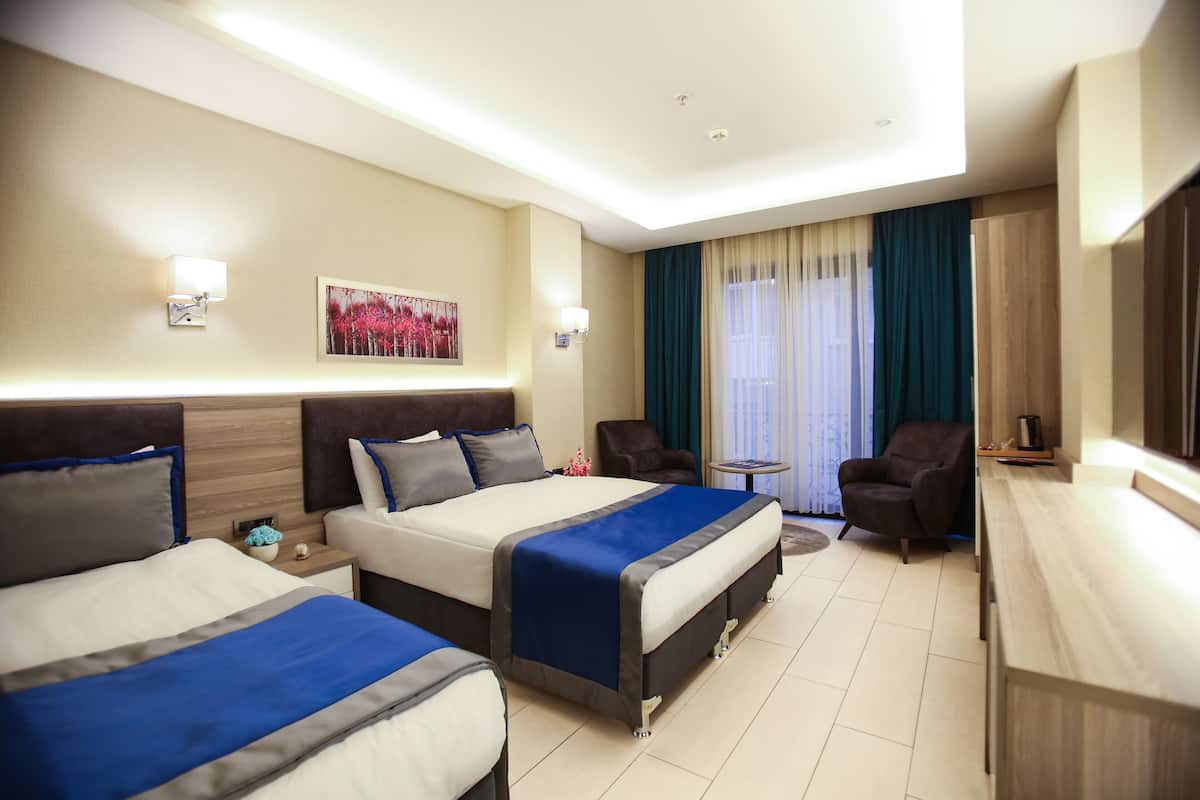1 habitación, minibar, caja de seguridad en la habitación y escritorio