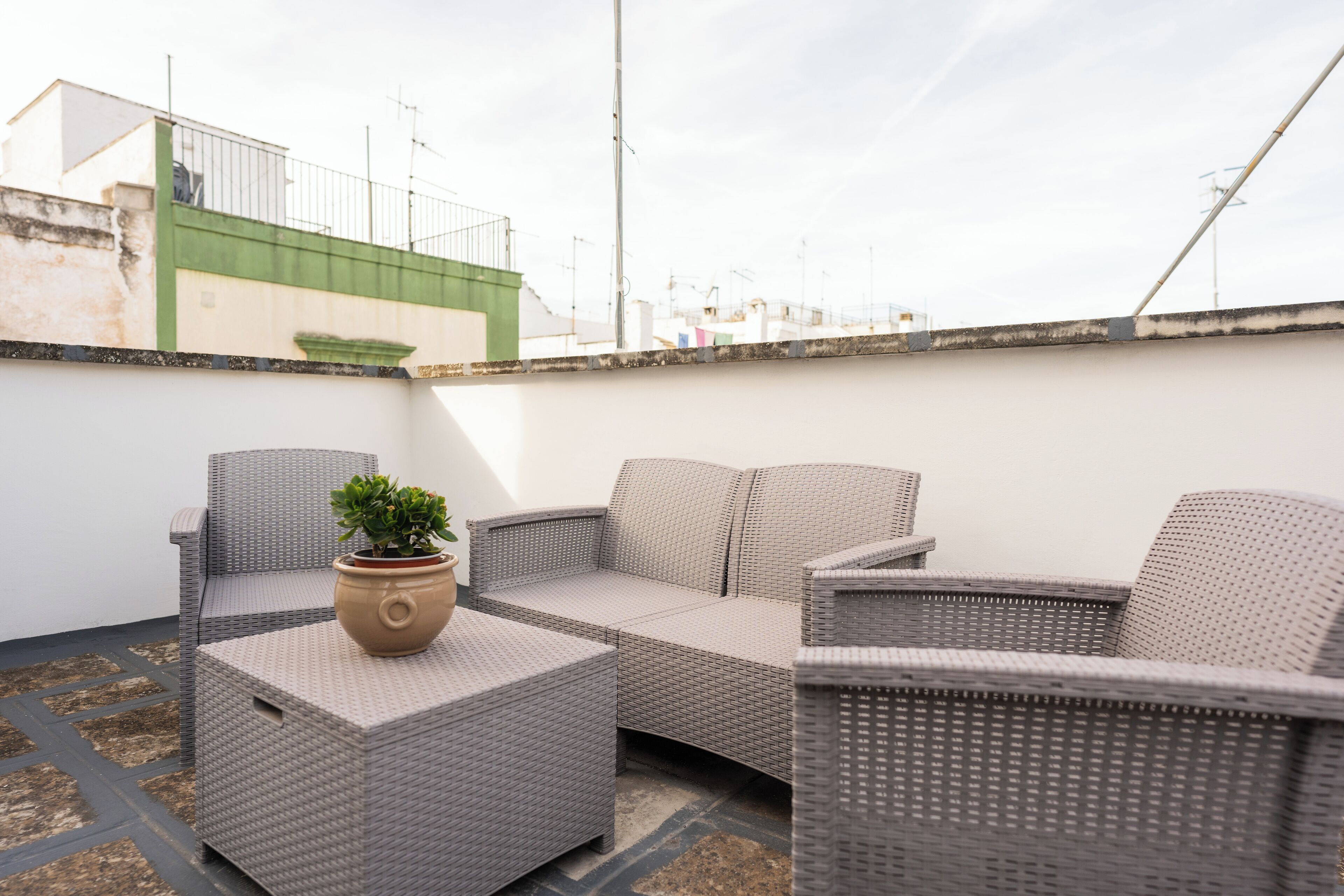 Luxury Suite, 2 Bedrooms, Patio | Terrace/patio