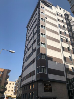 Voorkant van accommodatie