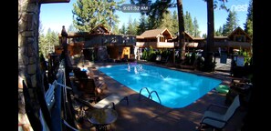 Utsikt mot gårdsplass