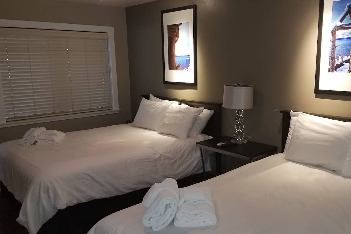 1 bedroom, Egyptian cotton sheets, premium bedding