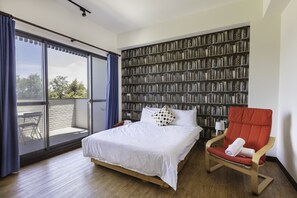 Double Room, Shared Bathroom | View from room - K&B Happy Hostel (Tainan)