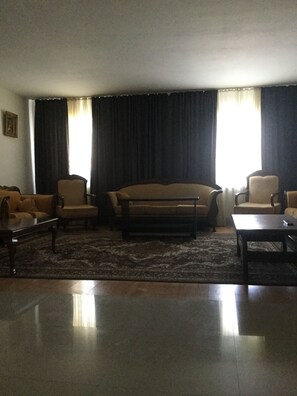 Lobby sitting area