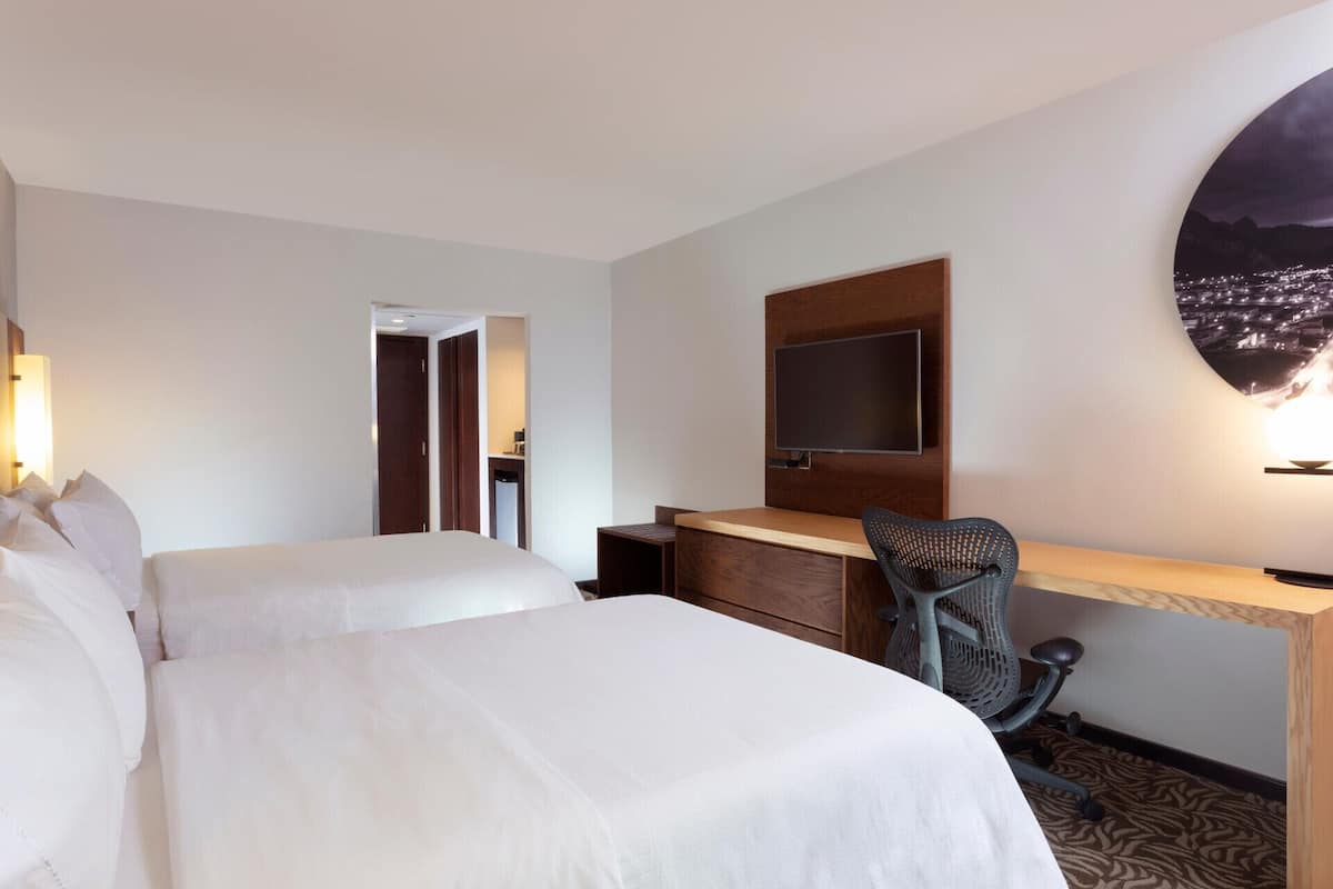 Minibar, in-room safe, desk, blackout curtains