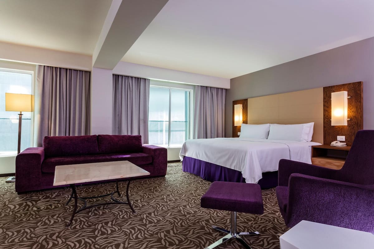 Minibar, in-room safe, desk, blackout curtains