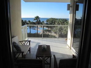 Condo, Multiple Beds, Beach View (Crescent 216) | Balcony