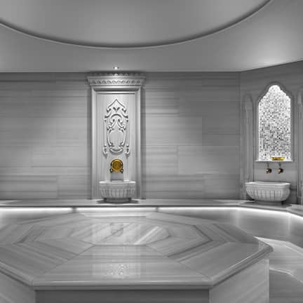 Sauna, Turkish bath, body treatments, aromatherapy, hot stone massages