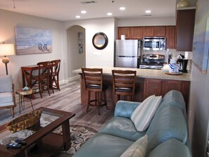 Condo, 1 Single Bed (Windancer 101) | Living room - Windancer by Crystal Waters (Destin)